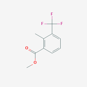 molecular formula C10H9F3O2 B1591311 Methyl 2-methyl-3-(trifluoromethyl)benzoate CAS No. 346603-63-2
