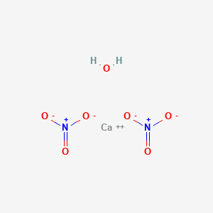 molecular formula CaH2N2O7 B1591313 Calcium nitrate hydrate CAS No. 35054-52-5