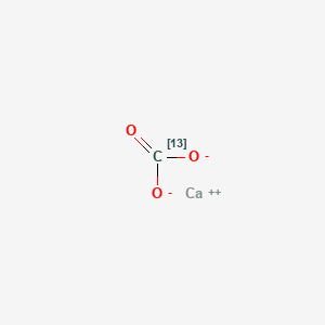 molecular formula CCaO3 B1591318 Calcium carbonate-13C CAS No. 287389-46-2