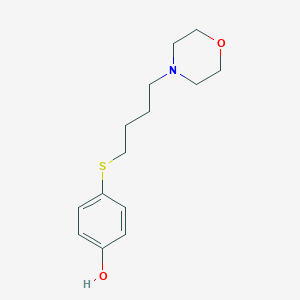 molecular formula C14H21NO2S B159132 MoTP CAS No. 57055-82-0