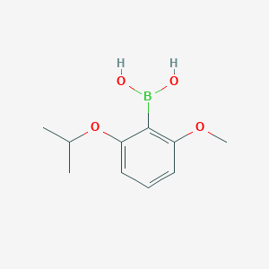 molecular formula C10H15BO4 B1591321 2-Isopropoxy-6-methoxyphenylboronic acid CAS No. 870778-88-4
