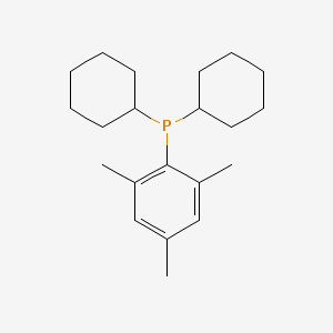 molecular formula C21H33P B1591322 Dicyclohexyl(mesityl)phosphine CAS No. 870703-48-3