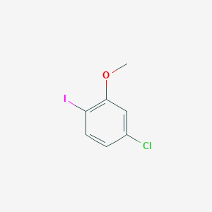 molecular formula C7H6ClIO B1591337 5-氯-2-碘苯甲醚 CAS No. 755027-21-5