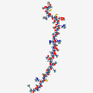 molecular formula C166H261N51O52S4 B1591339 Cck-33 CAS No. 9011-97-6