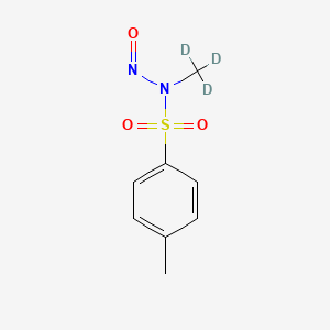 molecular formula C8H10N2O3S B1591347 N-Methyl-N-nitrosotoluene-4-sulfonamide-d3 CAS No. 42366-72-3
