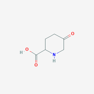 molecular formula C6H9NO3 B1591360 5-Oxopiperidine-2-carboxylic acid CAS No. 789448-80-2