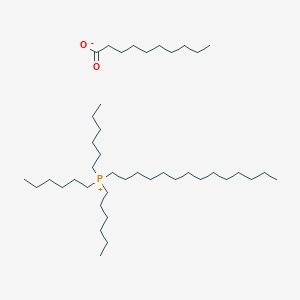 molecular formula C42H87O2P B1591367 三己基(十四烷基)鏻癸酸盐 CAS No. 465527-65-5