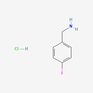 molecular formula C7H9ClIN B1591368 4-Iodobenzylamine hydrochloride CAS No. 59528-27-7