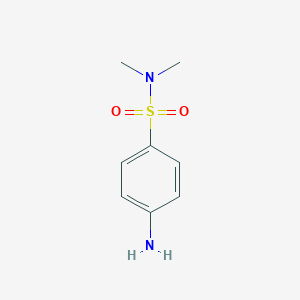 molecular formula C8H12N2O2S B159138 4-氨基-N,N-二甲基苯磺酰胺 CAS No. 1709-59-7