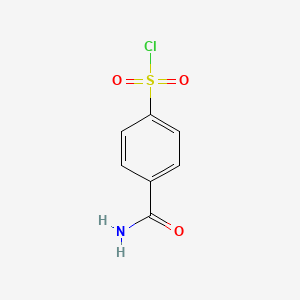 molecular formula C7H6ClNO3S B1591380 4-(Chlorosulfonyl)benzamide CAS No. 885526-86-3