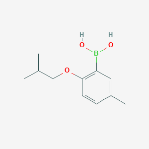 molecular formula C11H17BO3 B1591381 2-Isobutoxy-5-methylphenylboronic acid CAS No. 870778-94-2
