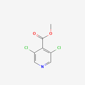 molecular formula C7H5Cl2NO2 B1591382 Methyl 3,5-dichloropyridine-4-carboxylate CAS No. 773874-72-9