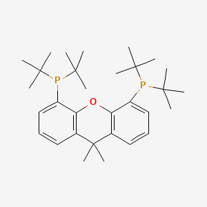 molecular formula C31H48OP2 B1591383 9,9-Dimethyl-4,5-bis(di-tert-butylphosphino)xanthene CAS No. 856405-77-1