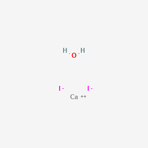 molecular formula CaH2I2O B1591387 Calcium;diiodide;hydrate CAS No. 71626-98-7