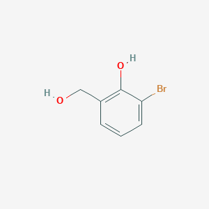 molecular formula C7H7BrO2 B1591392 2-Bromo-6-(hydroxymethyl)phenol CAS No. 28165-46-0