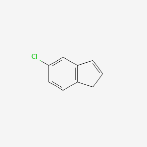 molecular formula C9H7Cl B1591393 5-氯-1H-茚 CAS No. 3970-51-2
