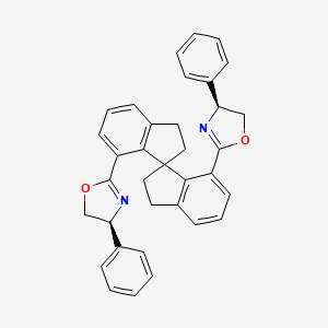 molecular formula C35H30N2O2 B1591395 (Ra,S,S)-SpiroBOX CAS No. 890090-21-8