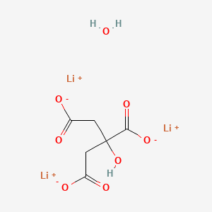 B1591401 Lithium citrate hydrate CAS No. 313222-91-2