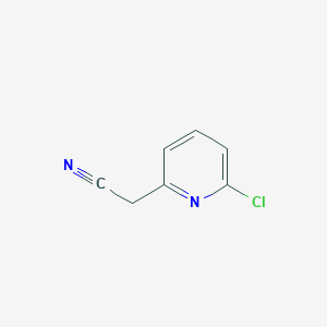 molecular formula C7H5ClN2 B1591404 2-(6-Chloropyridin-2-yl)acetonitrile CAS No. 75279-60-6