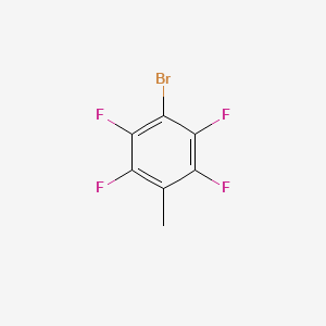molecular formula C7H3BrF4 B1591405 4-Bromo-2,3,5,6-tetrafluorotoluene CAS No. 33564-68-0
