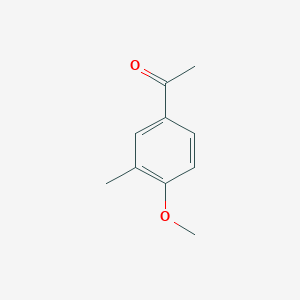 molecular formula C10H12O2 B159142 1-(4-Methoxy-3-methylphenyl)ethanone CAS No. 10024-90-5