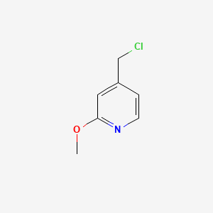 molecular formula C7H8ClNO B1591422 4-(Chloromethyl)-2-methoxypyridine CAS No. 355013-79-5