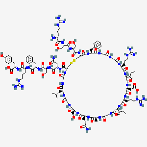 molecular formula C113H177N39O35S2 B1591423 Auriculin B CAS No. 90052-57-6