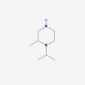 molecular formula C8H18N2 B1591426 1-Isopropyl-2-methylpiperazine CAS No. 26864-96-0