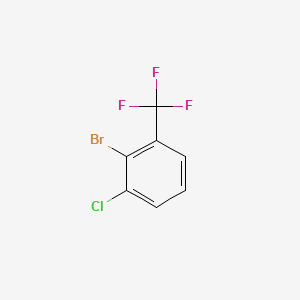 molecular formula C7H3BrClF3 B1591427 2-溴-1-氯-3-(三氟甲基)苯 CAS No. 384-16-7