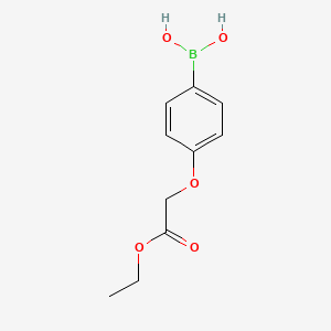 molecular formula C10H13BO5 B1591428 4-(2-Ethoxy-2-oxoethoxy)benzeneboronic acid CAS No. 282116-97-6