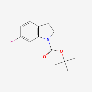 Tert-butyl 6-fluoroindoline-1-carboxylate