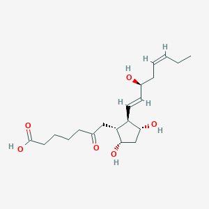 molecular formula C20H32O6 B159144 D17, 6-keto Prostaglandin F1a CAS No. 68324-95-8
