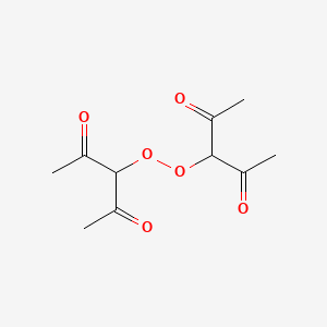 molecular formula C10H14O6 B1591444 2,4-Pentanedione, peroxide CAS No. 37187-22-7