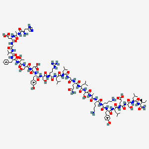 molecular formula C136H216N36O41 B1591452 Peptide histidine isoleucine CAS No. 96849-38-6