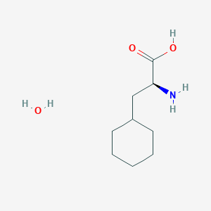 B1591453 (S)-2-Amino-3-cyclohexylpropanoic acid hydrate CAS No. 307310-72-1