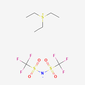 molecular formula C8H15F6NO4S3 B1591454 Triethylsulfonium Bis(trifluoromethanesulfonyl)imide CAS No. 321746-49-0