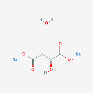 molecular formula C4H6Na2O6 B1591456 L-Malic acid disodium salt monohydrate CAS No. 207511-06-6