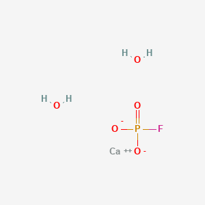 molecular formula CaFH4O5P B1591462 Calcium fluorophosphate dihydrate CAS No. 37809-19-1