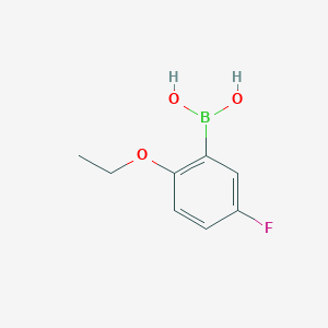 molecular formula C8H10BFO3 B1591470 2-Ethoxy-5-fluorophenylboronic acid CAS No. 864301-27-9
