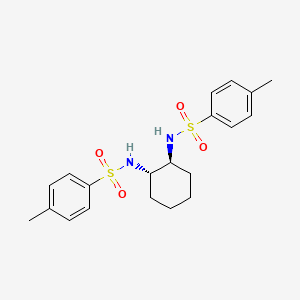 4-Methyl-N-[(1S,2S)-2-[(4-methylphenyl)sulfonylamino]cyclohexyl]benzenesulfonamide