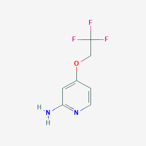 4-(2,2,2-Trifluoroethoxy)pyridin-2-amine