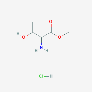 molecular formula C5H12ClNO3 B1591484 盐酸2-氨基-3-羟基丁酸甲酯 CAS No. 62076-66-8