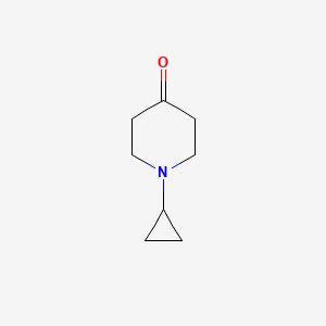 molecular formula C8H13NO B1591486 1-Cyclopropylpiperidin-4-one CAS No. 62813-01-8