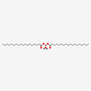 molecular formula C36H72AlO5 B1591494 Hydroxyaluminum distearate CAS No. 300-92-5