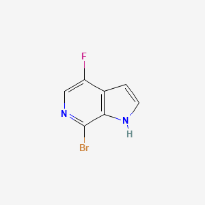 7-Bromo-4-fluoro-1H-pyrrolo[2,3-C]pyridine
