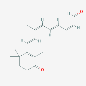 molecular formula C20H26O2 B015915 4-Keto Retinal CAS No. 33532-44-4