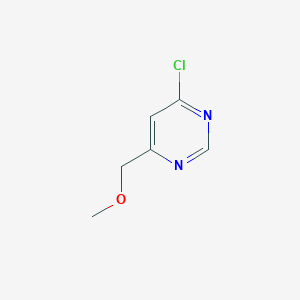 molecular formula C6H7ClN2O B1591505 4-Chloro-6-(methoxymethyl)pyrimidine CAS No. 3122-84-7