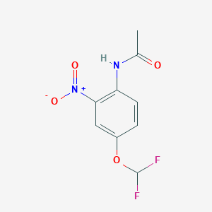 N-(4-(Difluoromethoxy)-2-nitrophenyl)acetamide