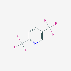 molecular formula C7H3F6N B1591522 2,5-Bis(trifluoromethyl)pyridine CAS No. 20857-44-7