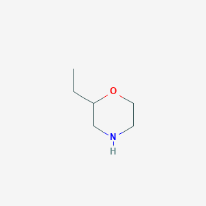 molecular formula C6H13NO B1591529 2-Ethylmorpholine CAS No. 52769-10-5